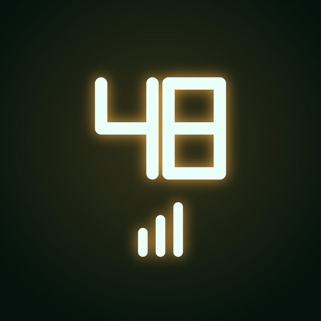 Game Center art for the 48V Score leaderboard.